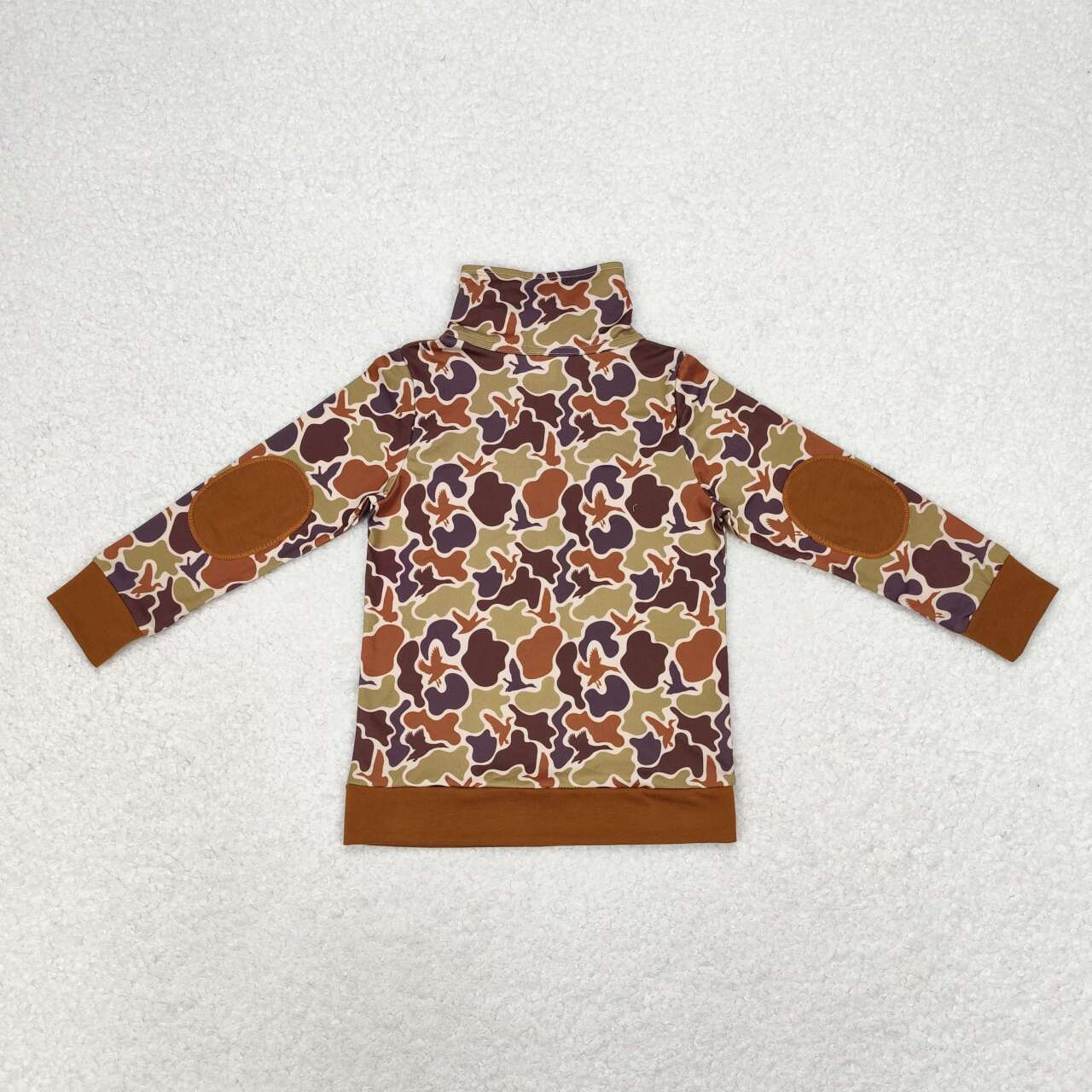 brown Camo print Coat