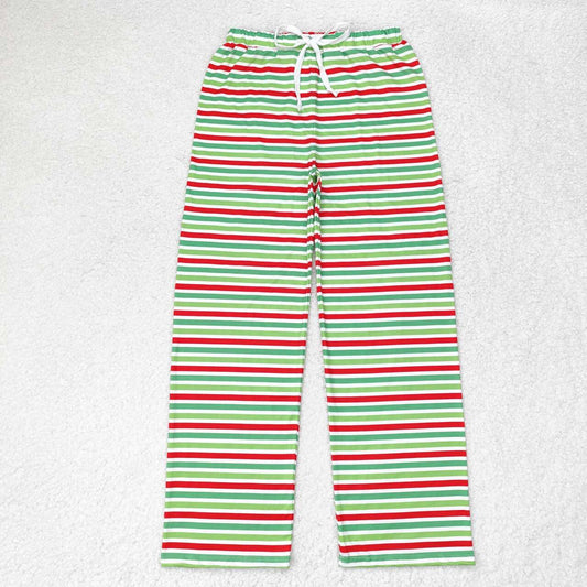 Adult Christmas stripe Pants