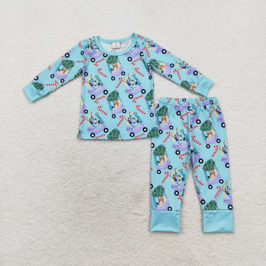 Christmas candy Cartoon dog pajamas