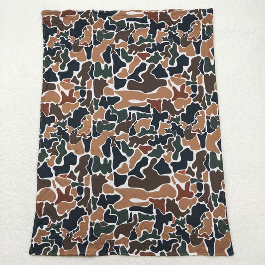 brown Camo Print Kids's Blanket