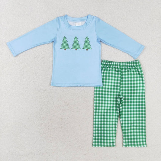 Christmas Green Tree Boy Set