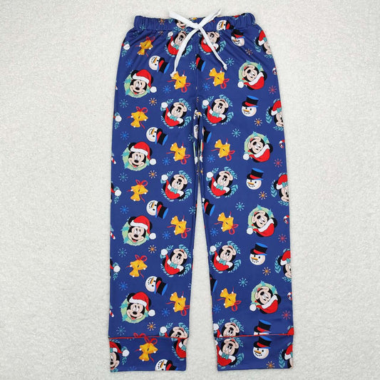 Adult Blue Cartoon Pants for women