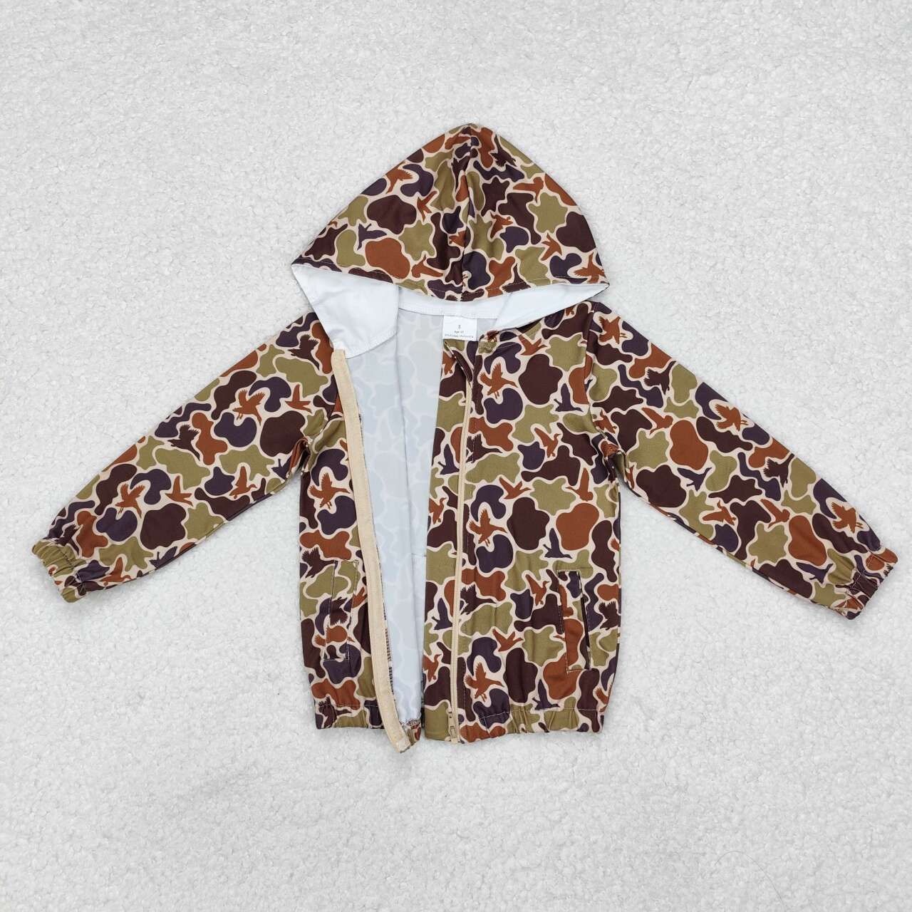 camo With Zipper Jacket