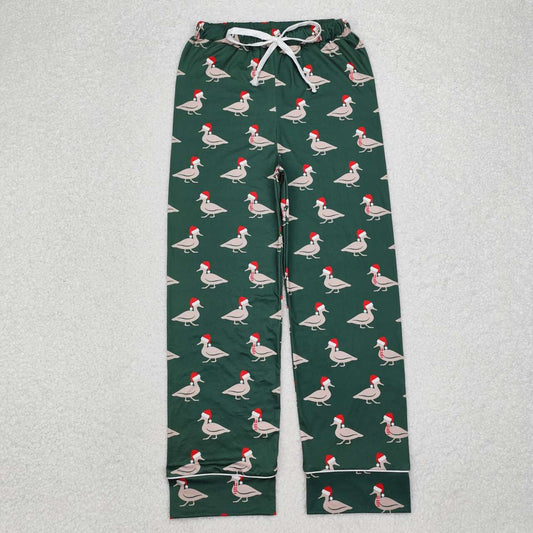 Adult Christmas Green Duck Pants for man