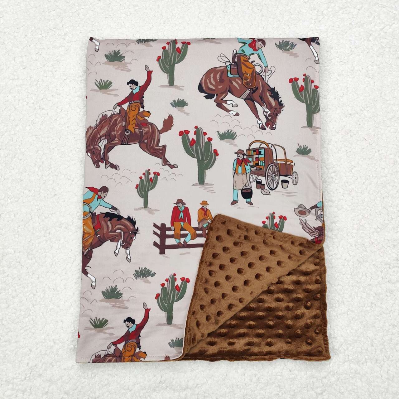 western horse Print Kids's Blanket