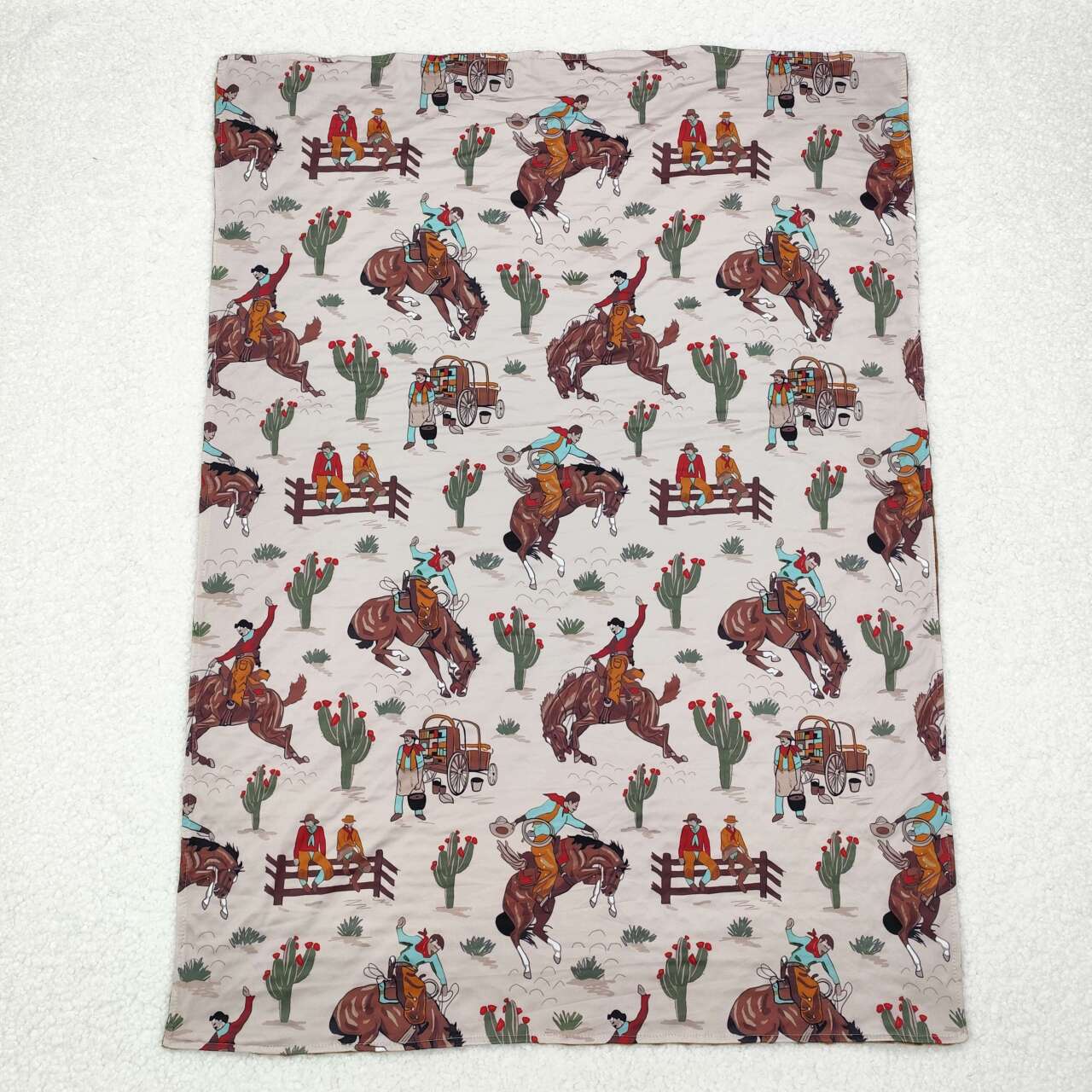 western horse Print Kids's Blanket