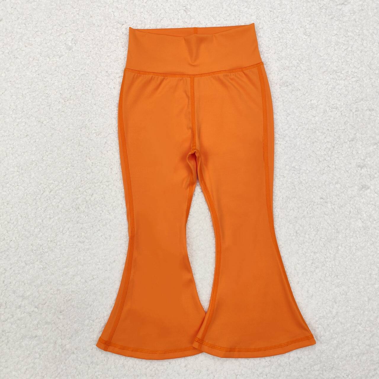 Orange sports Yoga Bell Pants