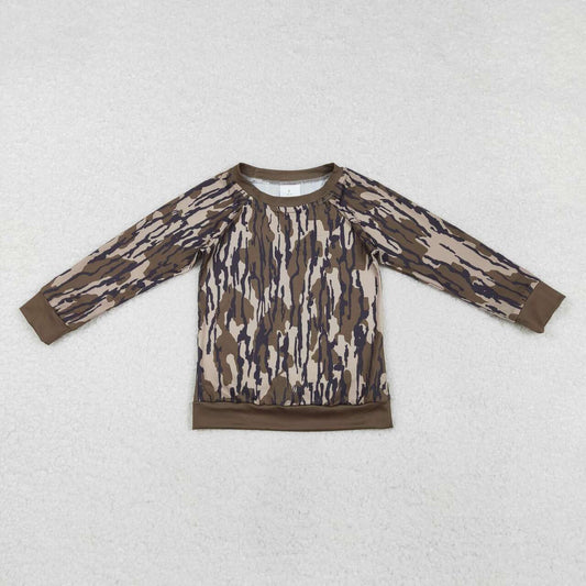 Camo brown Long Sleeve Shirt