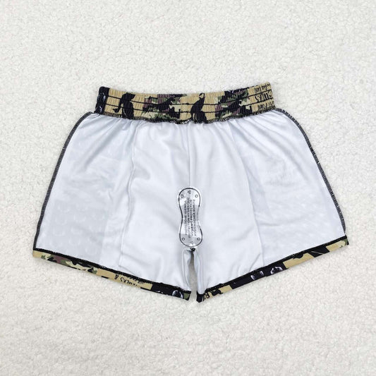 Deer Duck Print short swim