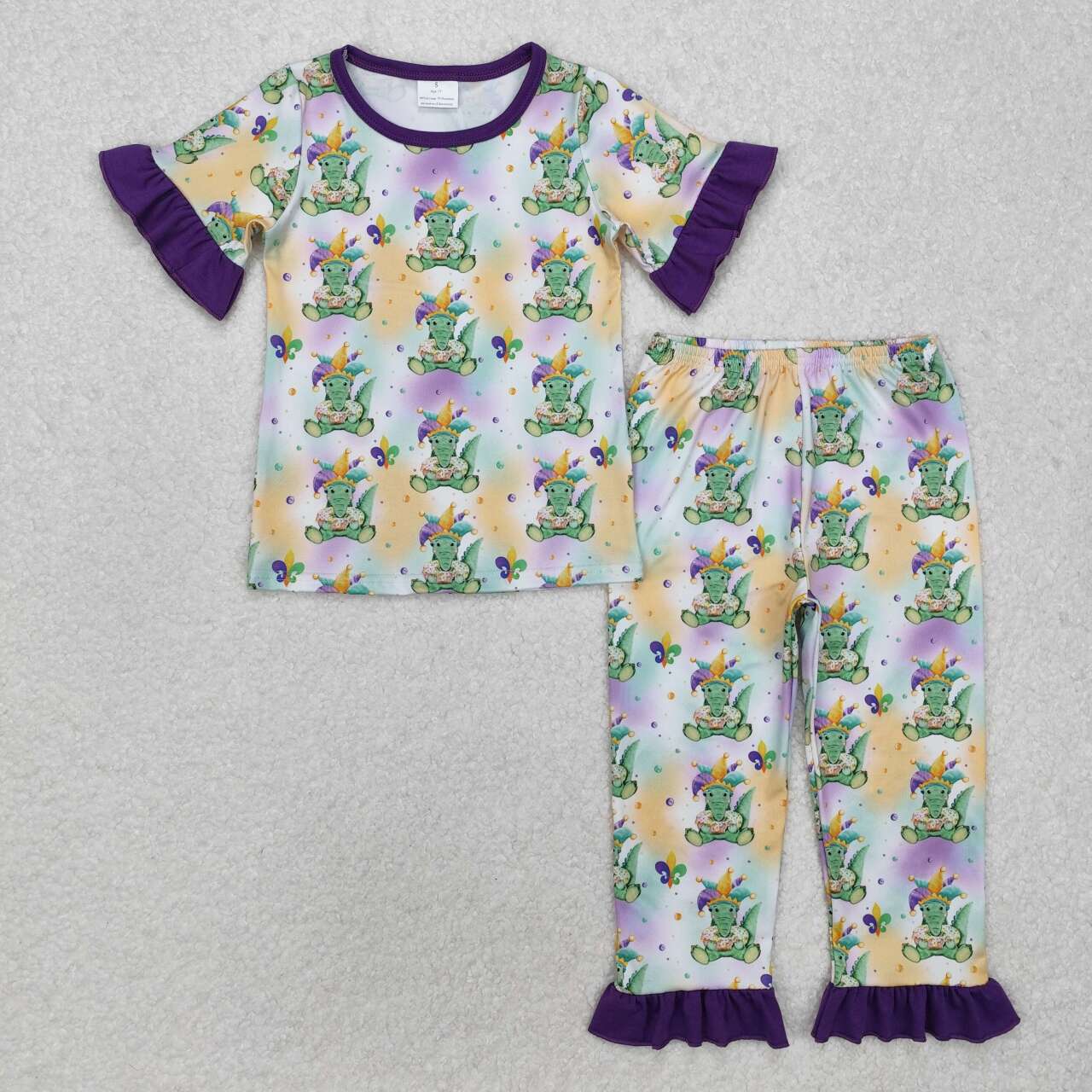 mardi gras lobster print Girls outfits