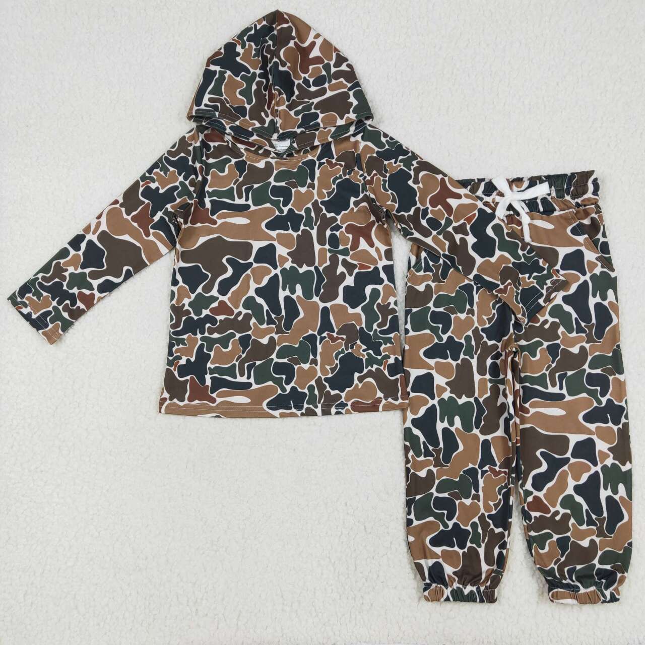 old School camo jogger Set