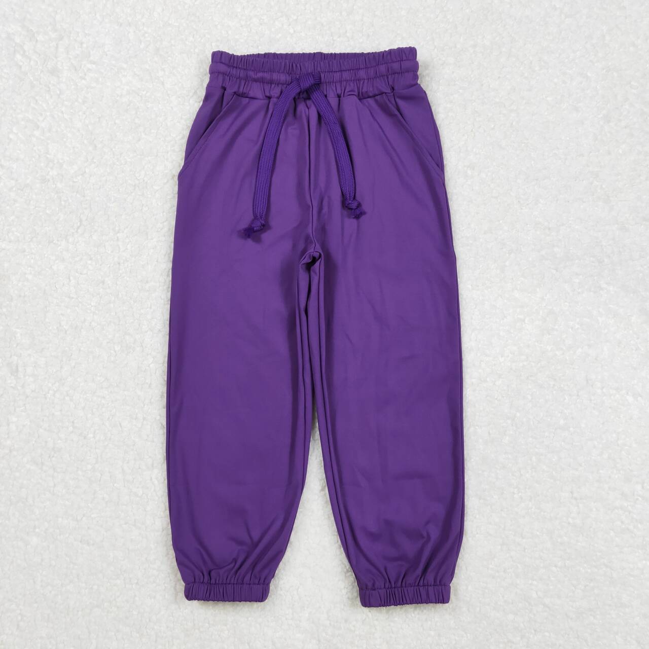 Purple Print Leggings Pants