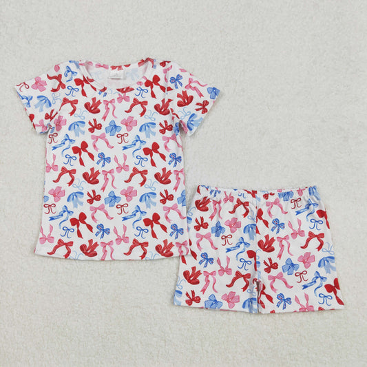 july of 4th bow Girls Set