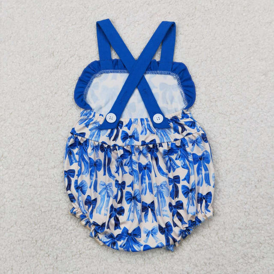 Bow Pink Baby Romper