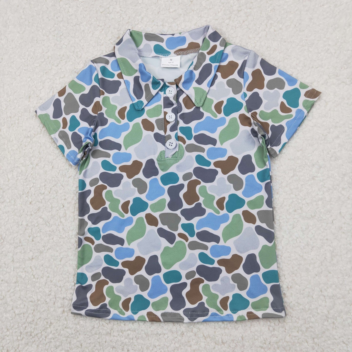 Camo Short Sleeve Shirt