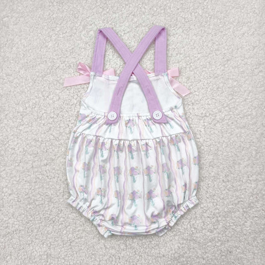 floral pattern Print Baby Romper