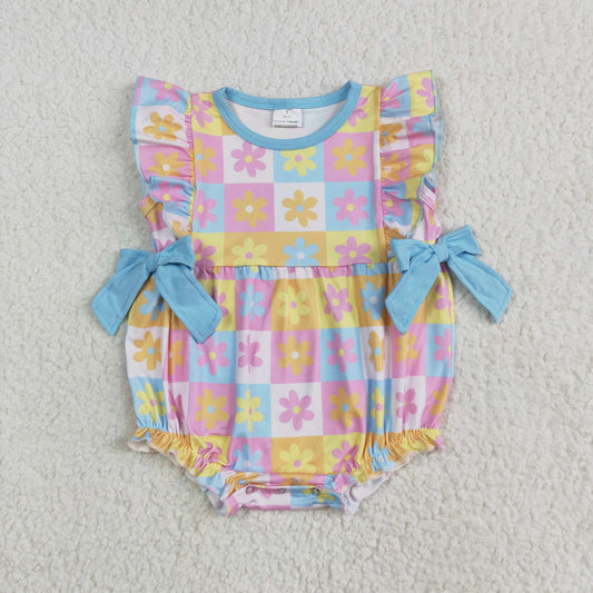 floral Print Baby RomperSR3090
