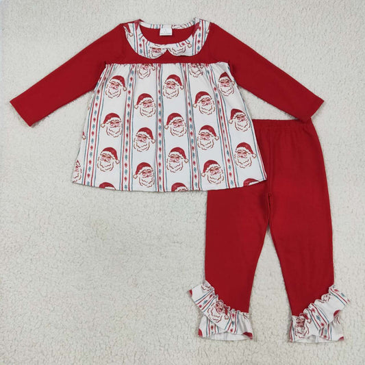 Christmas set Red Santa Girls Set