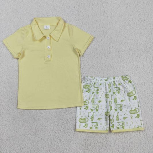 golf short sleeve boy Set BSSO1546