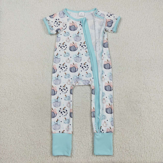 Halloween pumpkin long sleeves Baby Romper SR3109