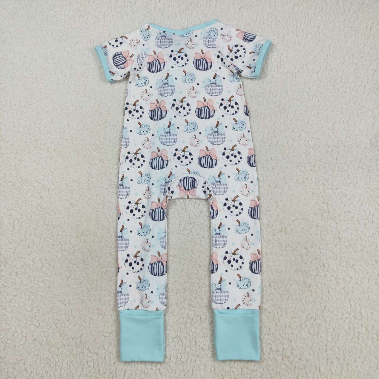 Halloween pumpkin long sleeves Baby Romper SR3109