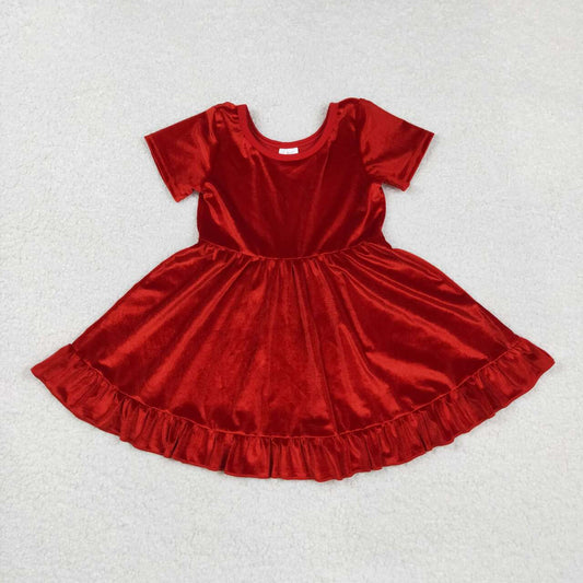 Christmas velvet skirt GSD2614