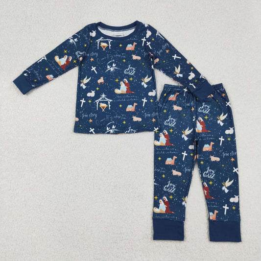 Christmas Cartoon Kids pajamas BLP1198