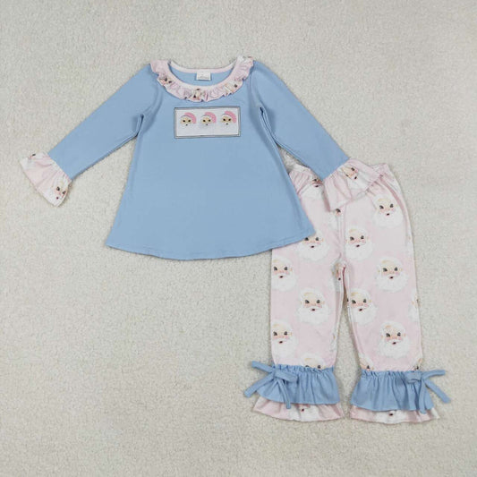 Christmas embroidery Santa Girls set GLP1226
