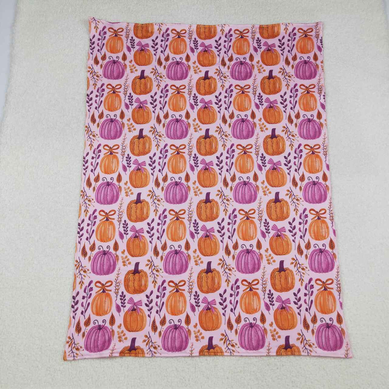 pumpkin floral kids Blanket  BL0216