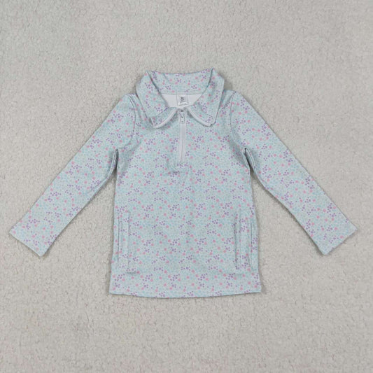 floral With Zipper Jacket  GT1182