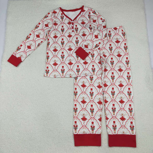 Adult Christmas Red Cartoon Pajamas GLP2816