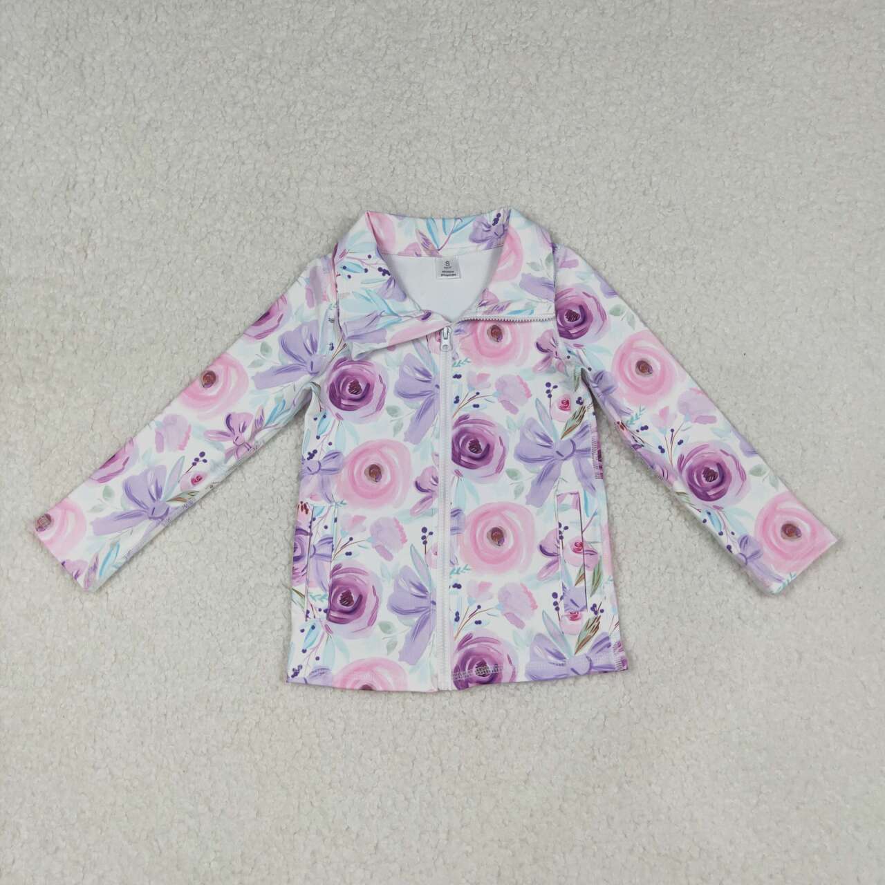 flowers yoga coat tops GT1083