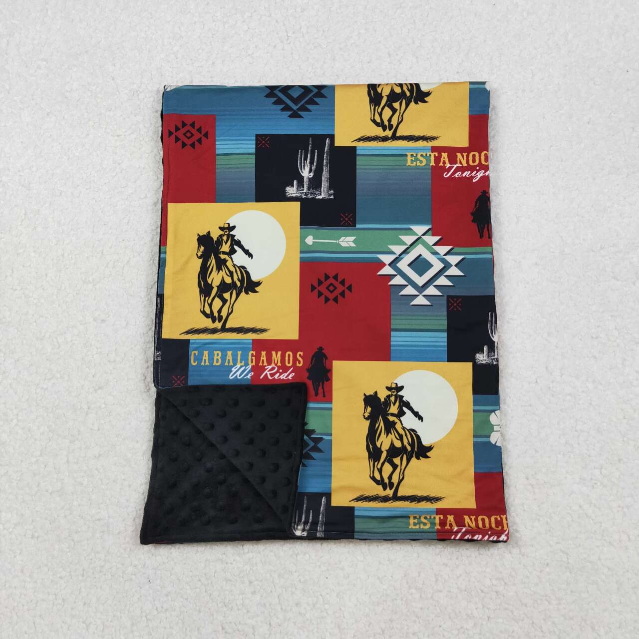 western Cow kids Blanket BL0078
