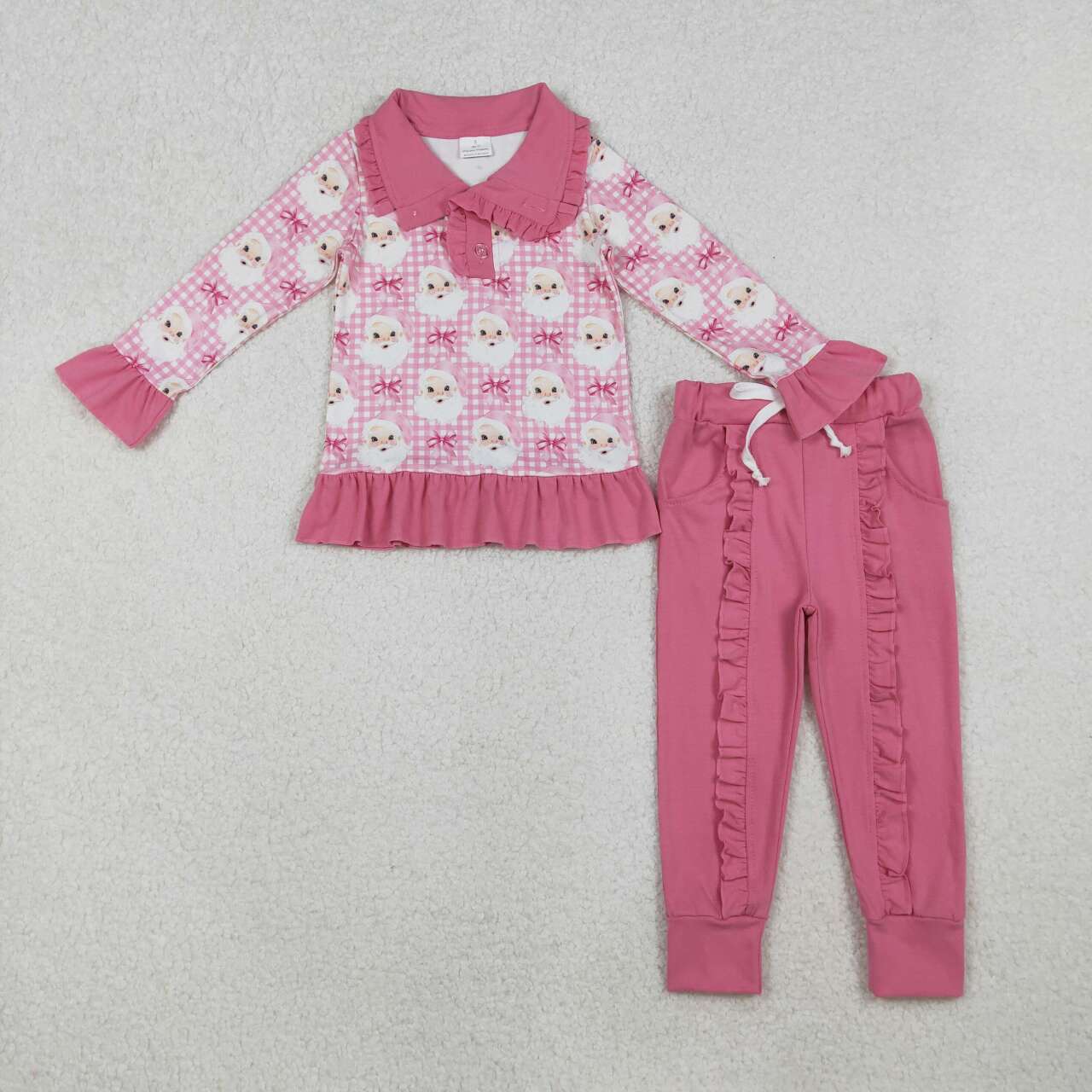 Christmas Pink Santa Kids Set  GLP0881
