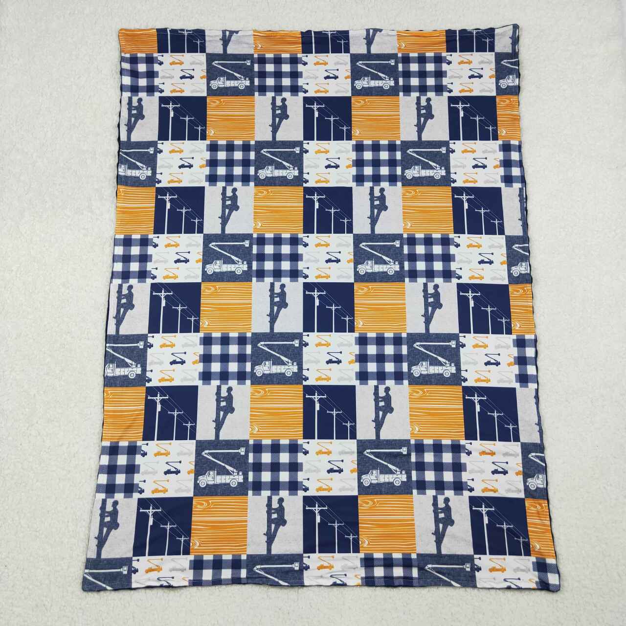 Blue kids Blanket  BL0075