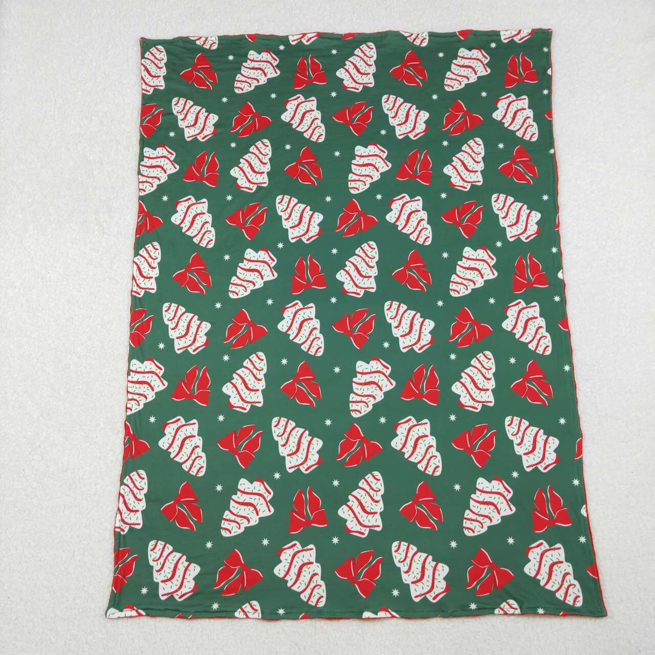 Christmas green cake kids Blanket  BL0172