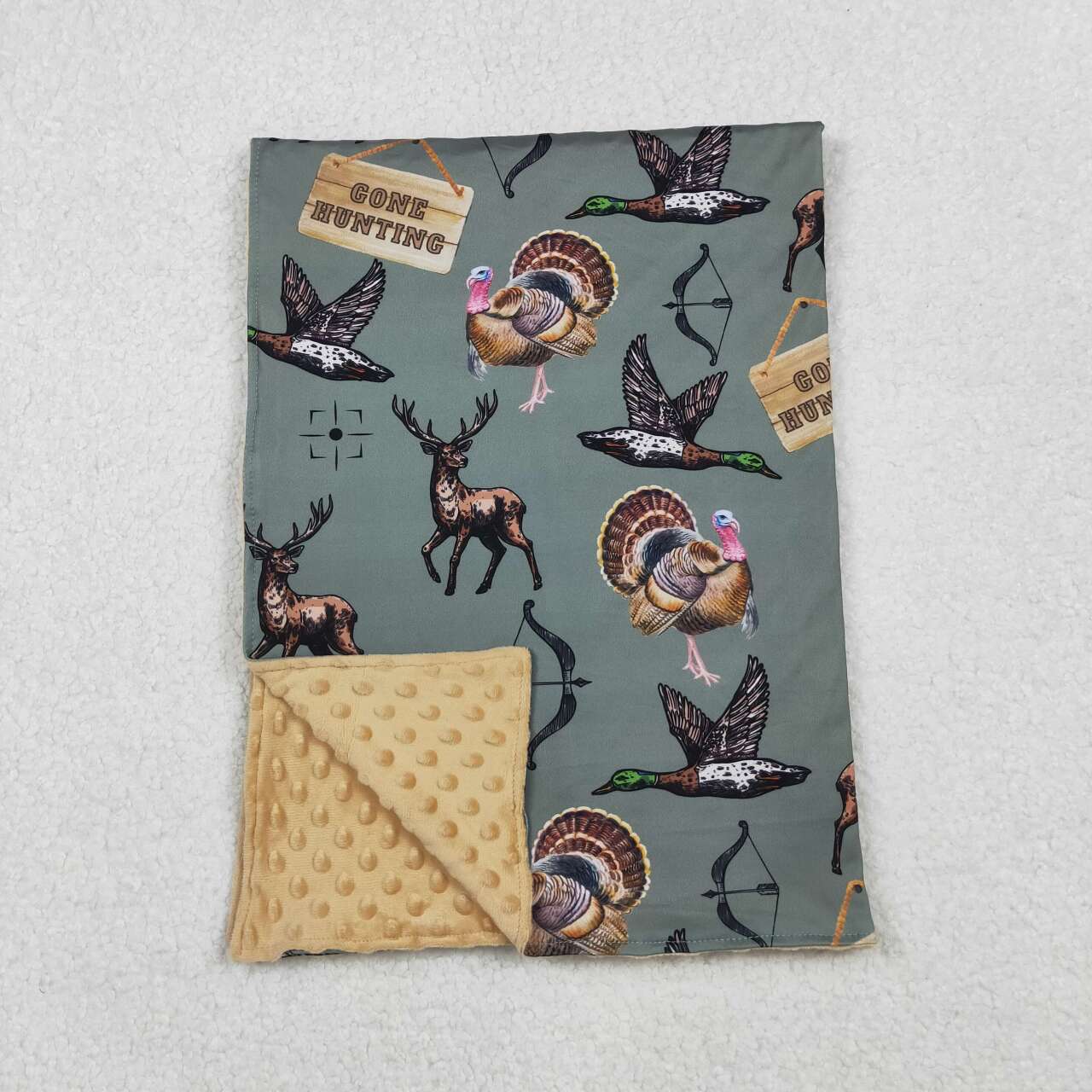 Gone Hunting kids Blanket LR2681