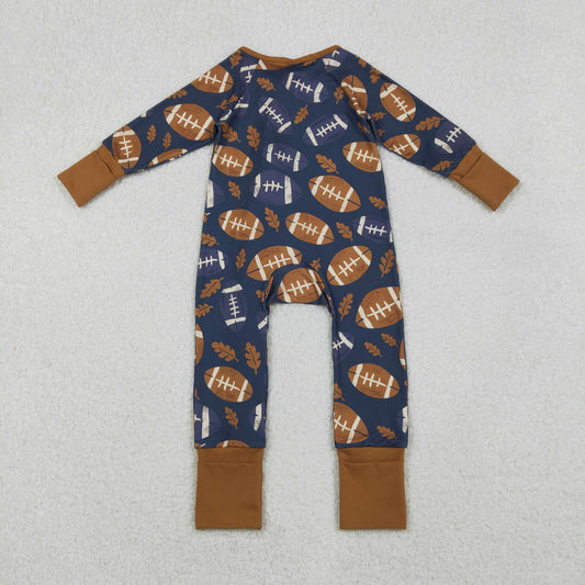 Baseball long sleeve Baby Romper lR2543
