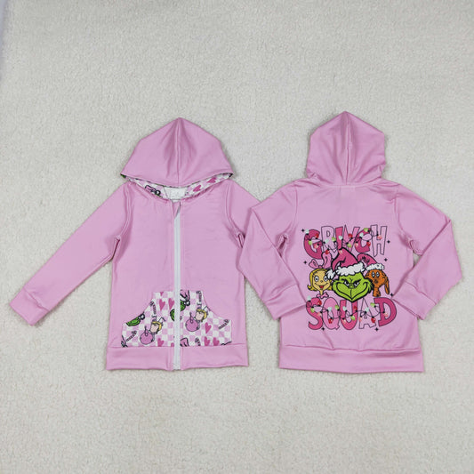 Christmas pink cartoon Long Sleeve hoodies GT1142