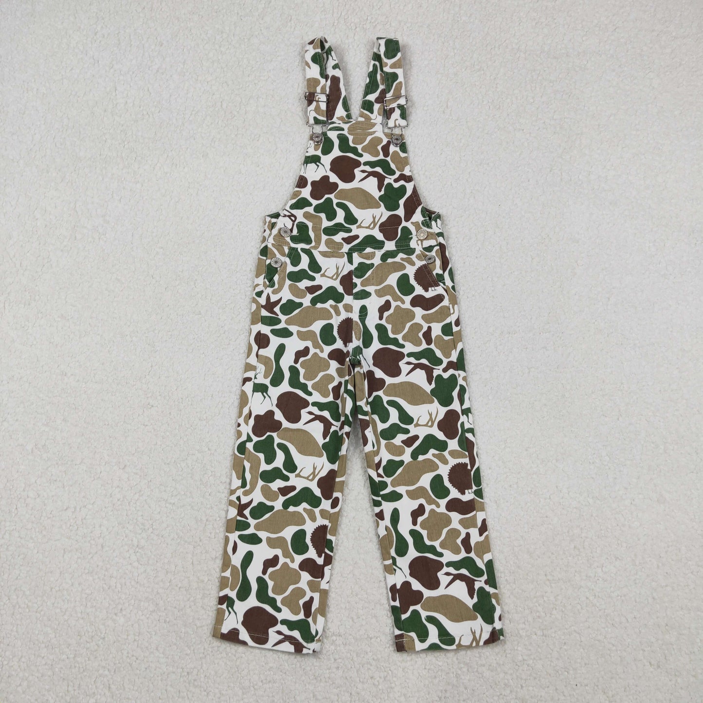 Camo Duck overall Jeans P0828