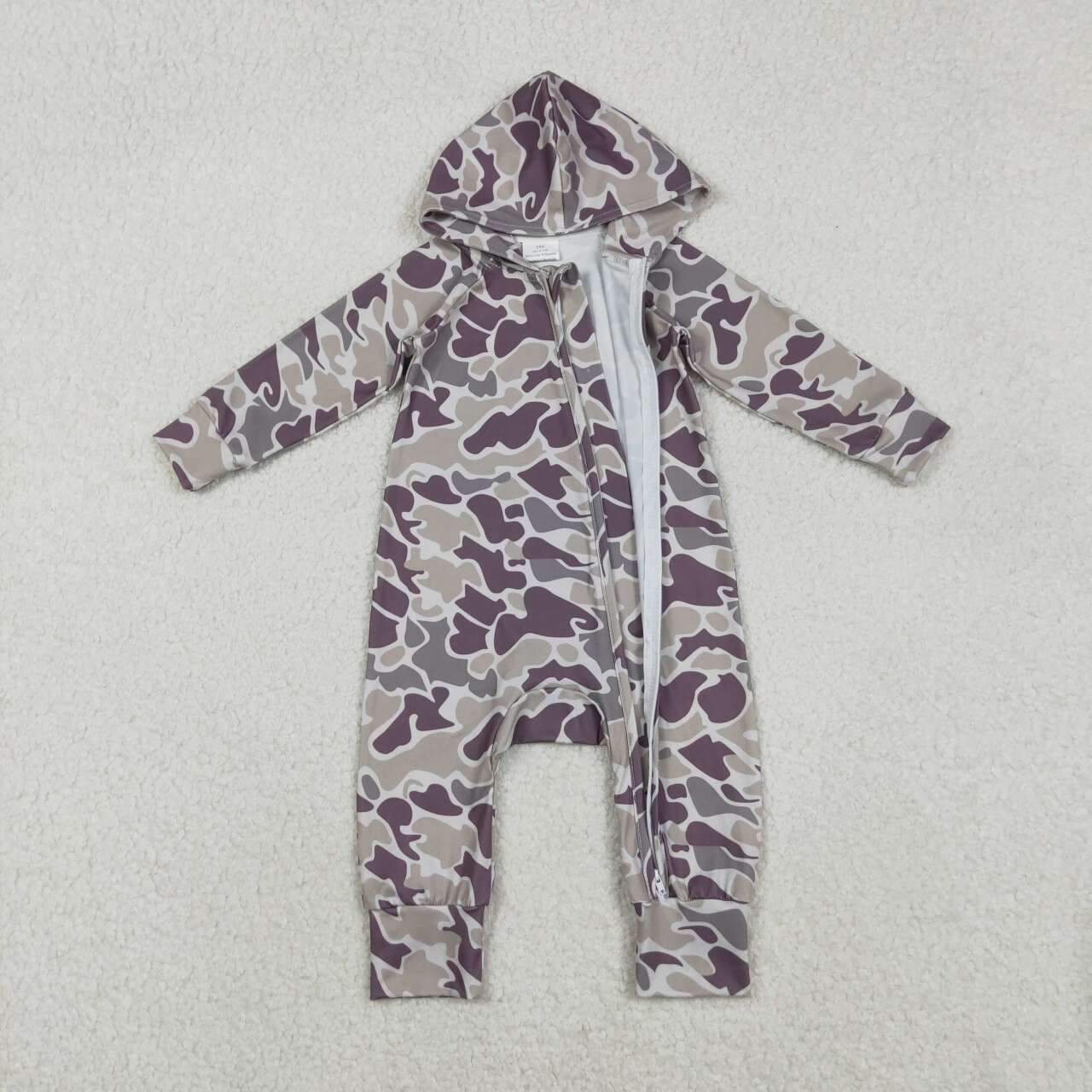 Camo long Sleeve baby Romper LR2811