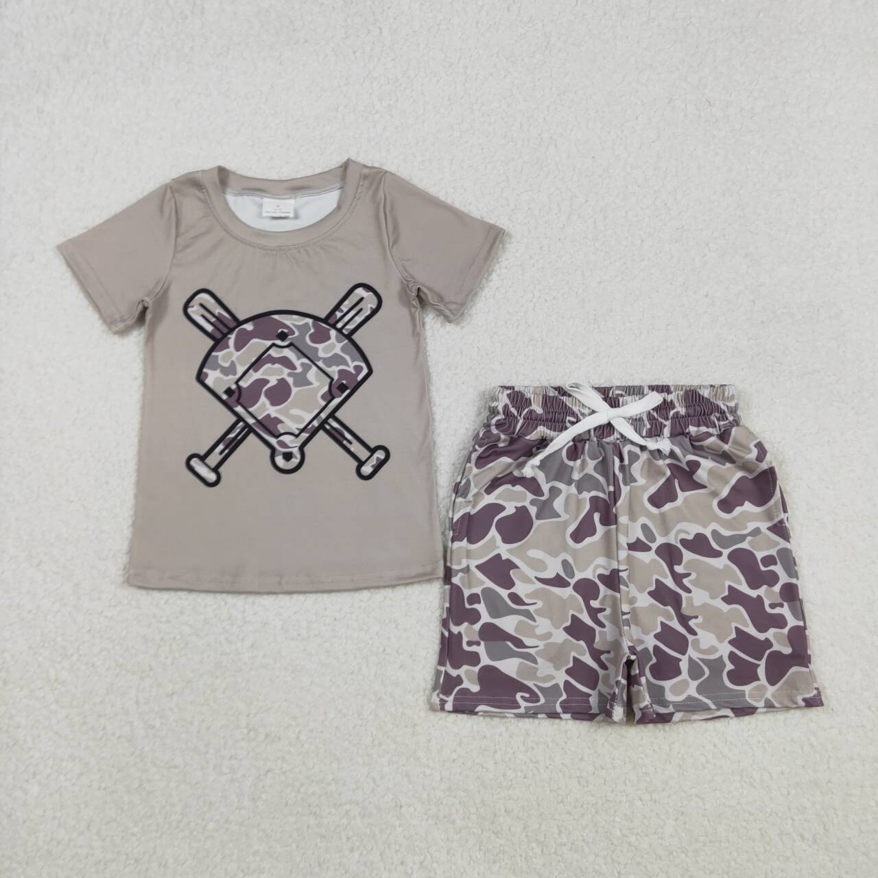 Camo Short sleeve Boy Set