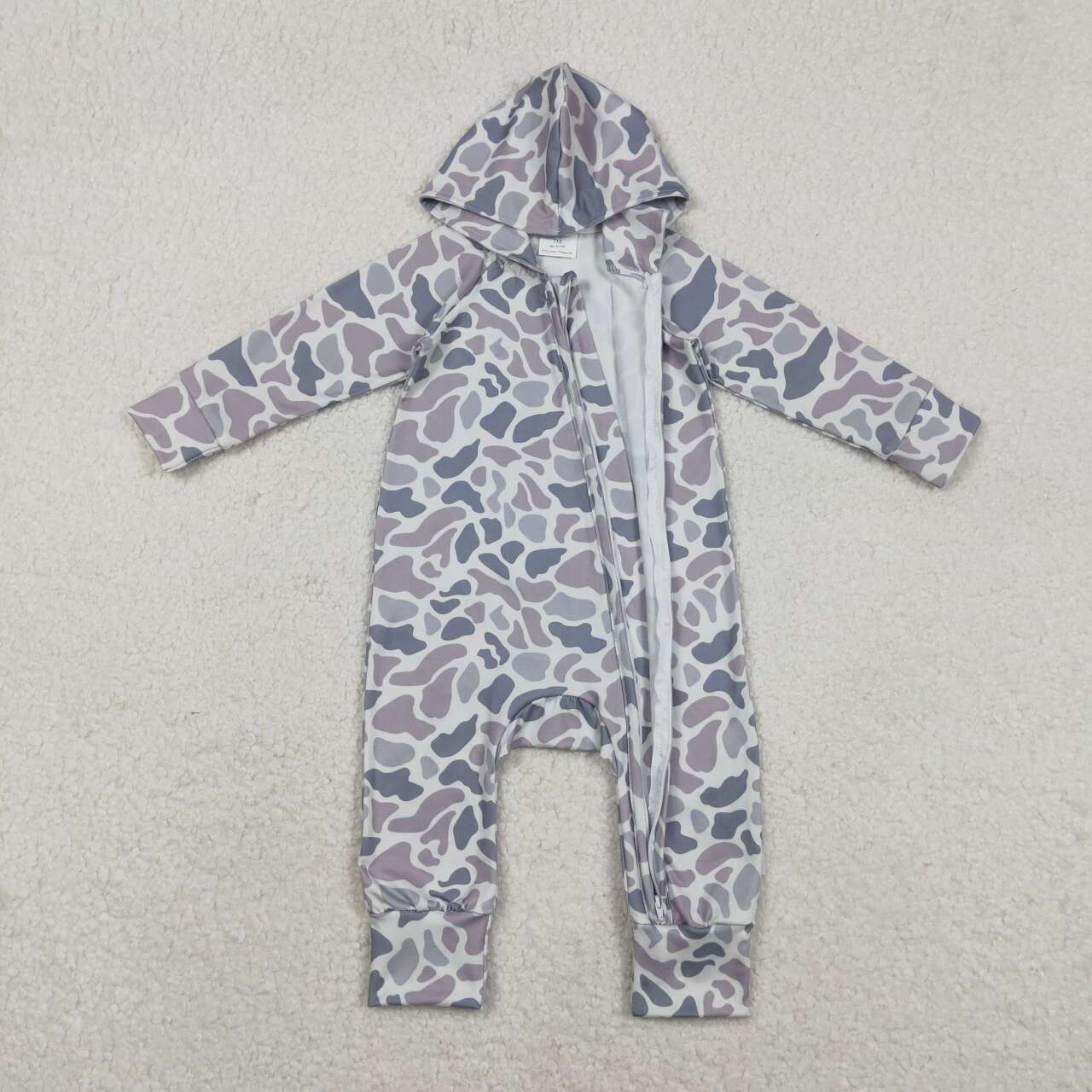 Camo long Sleeve baby Romper LR2813