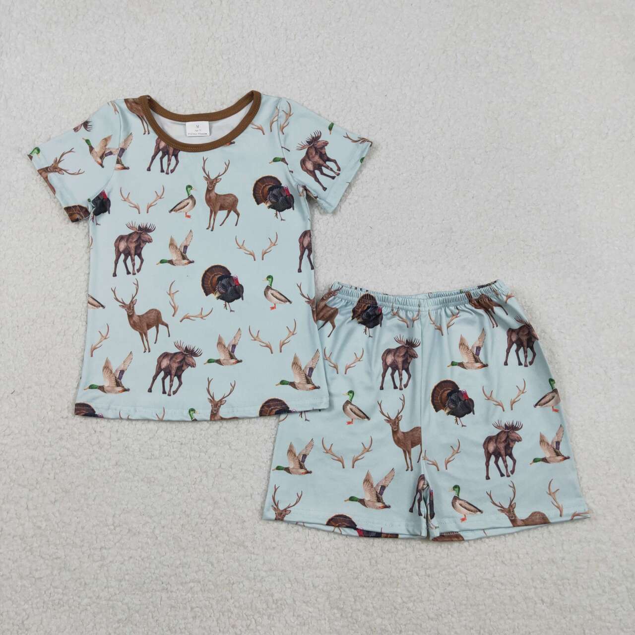 Duck Deer Short sleeve Boy Set GSS02709