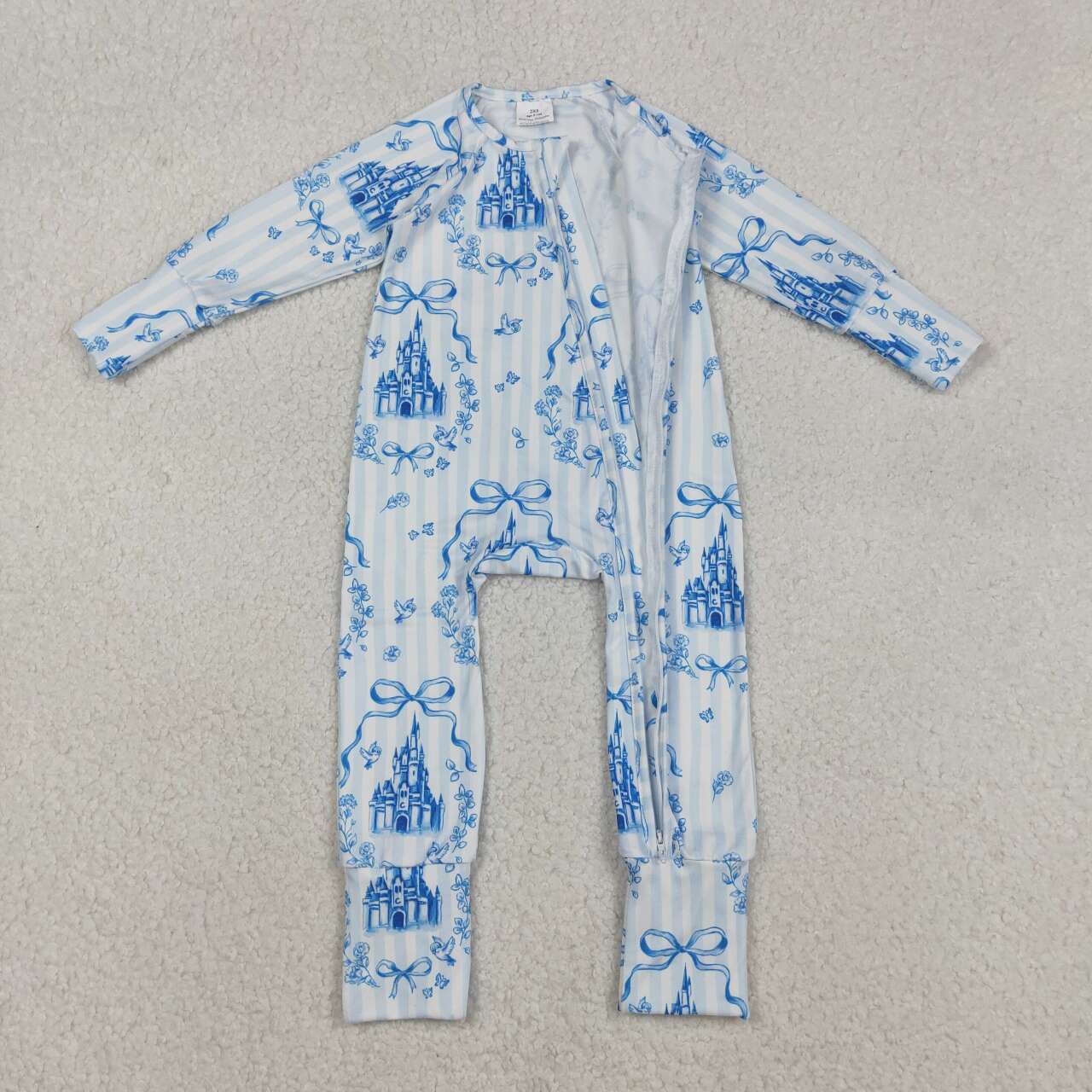blue castle baby Romper LR2661