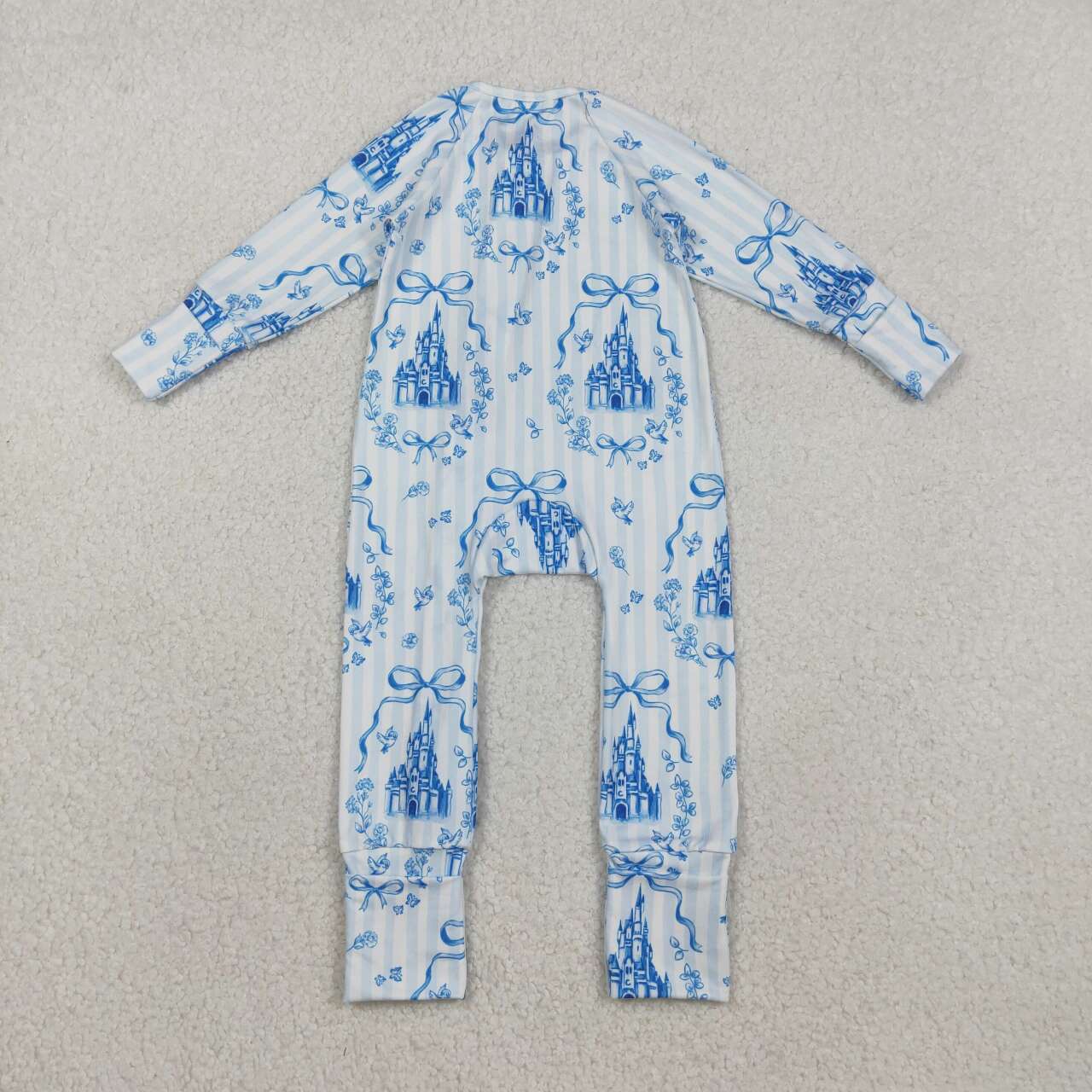 blue castle baby Romper LR2661