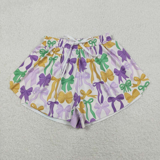 Adult Women Purple Bow Short  SSO681