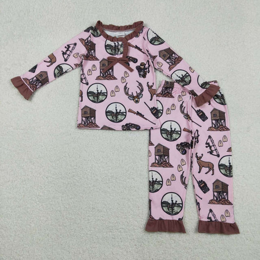 hunting deer long-sleeved pajamas GTP2741