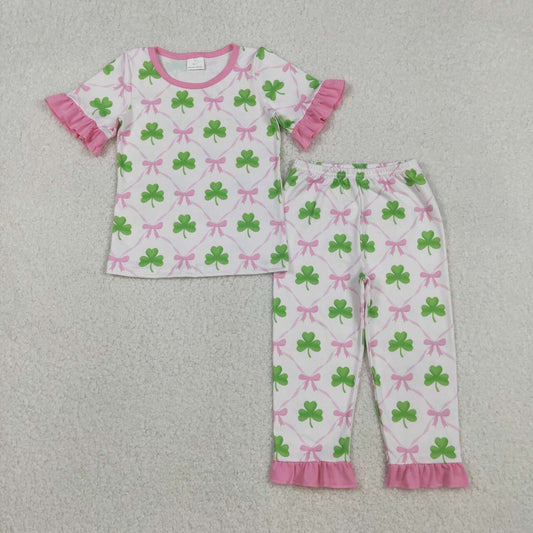 st patrick day Short sleeve pajamas  GSPO1838