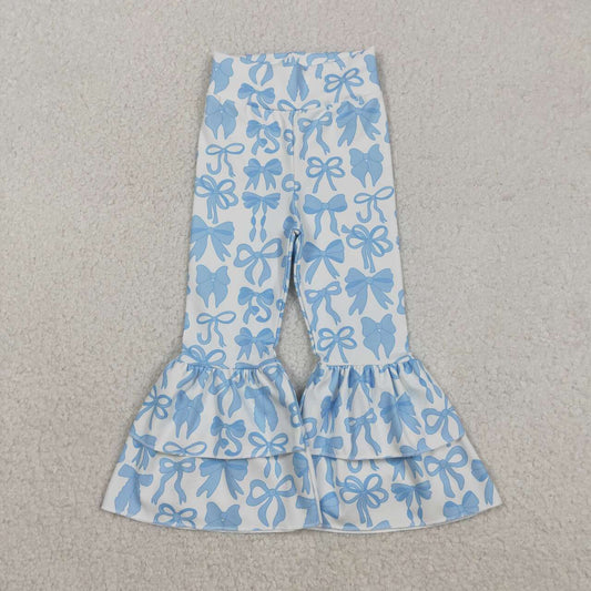 Athletic Bow Yoga Bell Pants P0886
